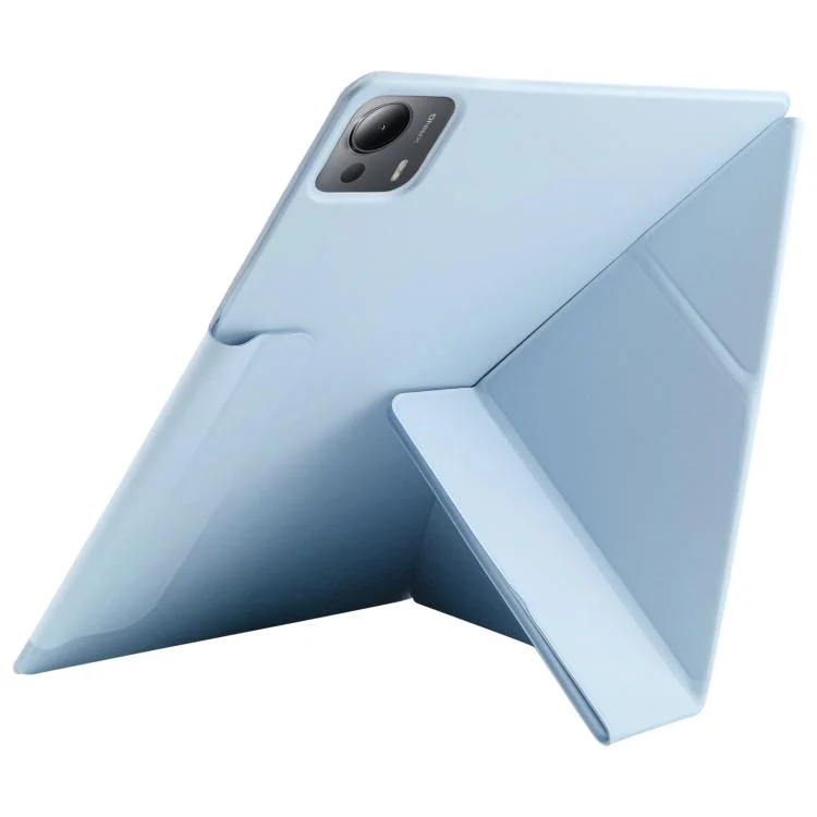 For Xiaomi Pad 7 Ultra Fixed Buckle Magnetic Deformation Leather Tablet Case(Ice Blue) - Image 5