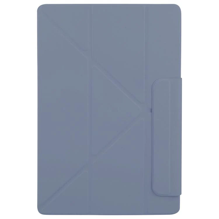 For Xiaomi Pad 7 Ultra Fixed Buckle Magnetic Deformation Leather Tablet Case(Lavender Purple) - Image 2