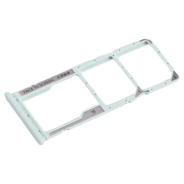 For Xiaomi Poco  C51 SIM Card Tray + SIM Card Tray + Micro SD Card Tray (Green) - Image 2
