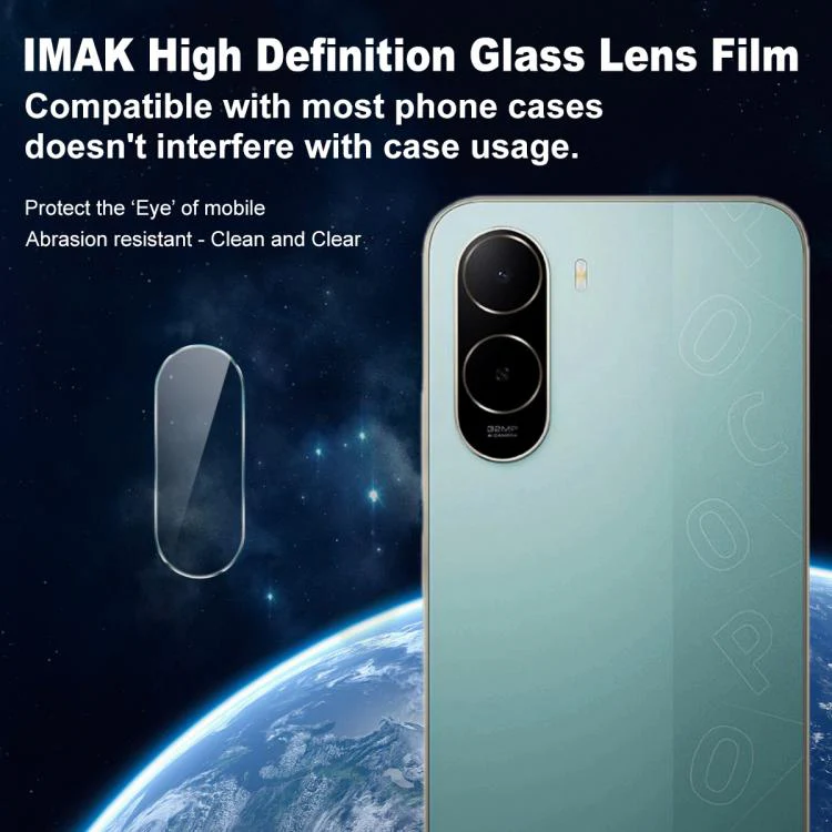 For Xiaomi Poco C85x 5G / Poco C81 Pro 4G IMAK Rear Camera Lens Glass Film Thin Version - Image 2