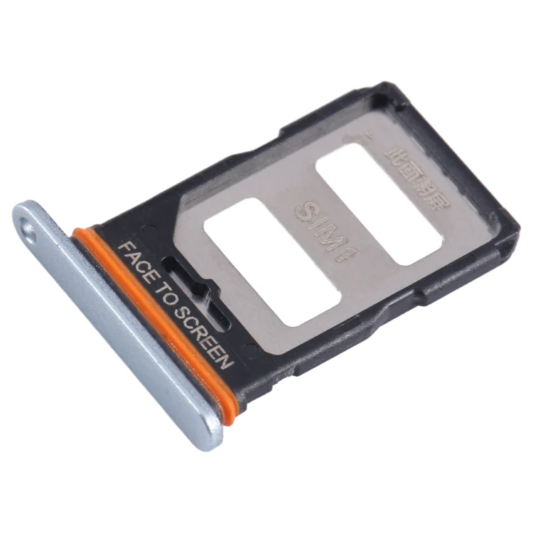 For Xiaomi Poco F5 SIM Card Tray + SIM Card Tray (Silver) - Image 2