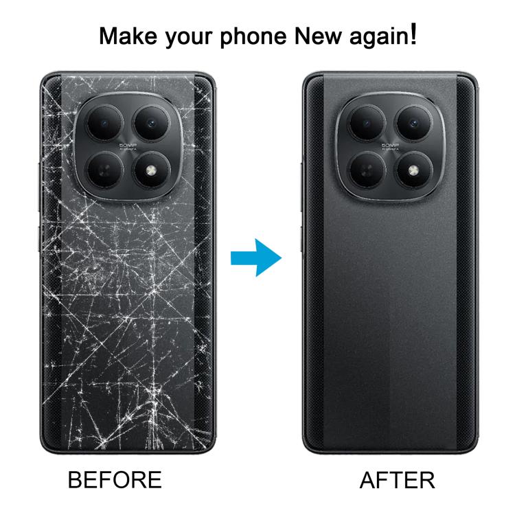For Xiaomi Poco M8 Original Battery Back Cover with Camera Lens Frame(Green) - Image 6