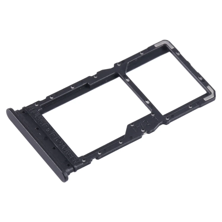 For Xiaomi Redmi 12 4G SIM Card Tray + SIM Card Tray / Micro SD Card Tray (Black) - Image 2
