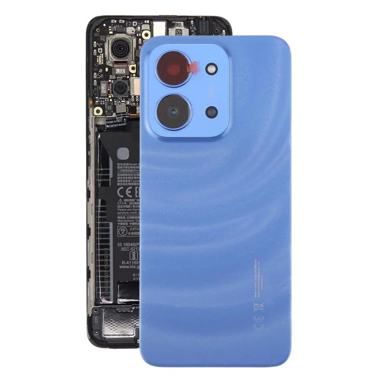 For Xiaomi Redmi 15C 5G 171mm Global Original Battery Back Cover with Camera Lens Frame(Blue)