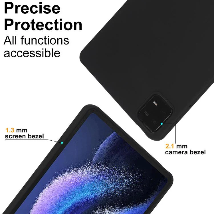 For Xiaomi Redmi K Pad 2 8.8 2026 Oil Spray Skin-friendly TPU Tablet Case(Black) - Image 8