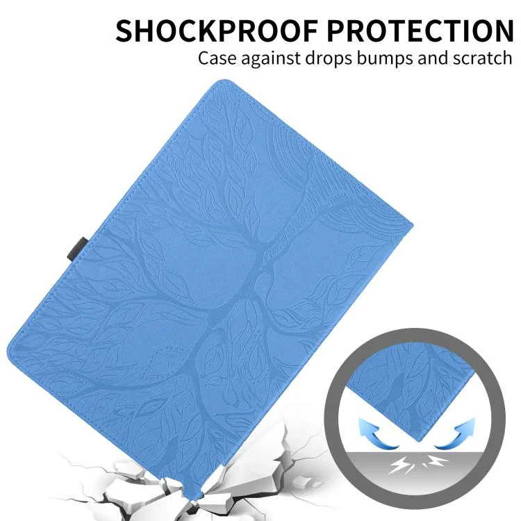 For Xiaomi Redmi K Pad 2 8.8 2026 Tree Life Embossed Rotation Leather Tablet Case(Blue) - Image 5