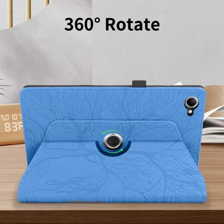 For Xiaomi Redmi K Pad 2 8.8 2026 Tree Life Embossed Rotation Leather Tablet Case(Blue) - Image 7