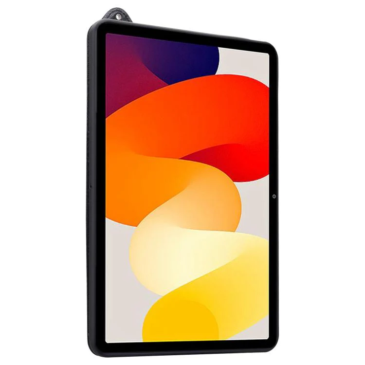 For Xiaomi Redmi K Pad TPU Leather Back Tablet Case with Wristband(Black) - Image 4
