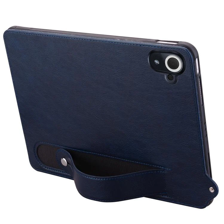 For Xiaomi Redmi K Pad TPU Leather Back Tablet Case with Wristband(Dark Blue) - Image 3
