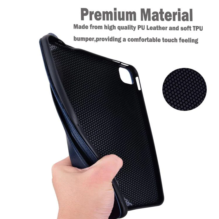 For Xiaomi Redmi K Pad TPU Leather Back Tablet Case with Wristband(Dark Blue) - Image 7