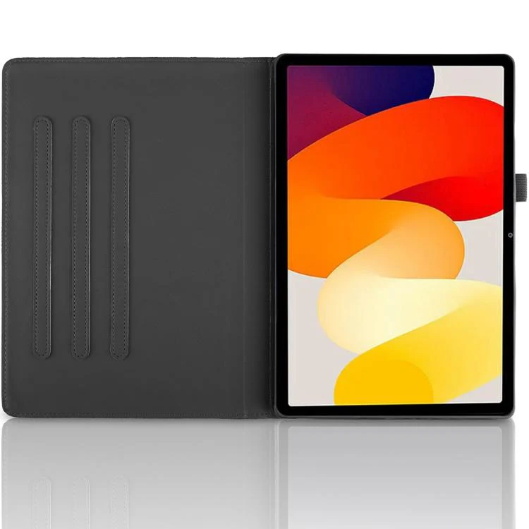 For Xiaomi Redmi K Pad Tree Life Embossed Rotation Leather Tablet Case(Black) - Image 3