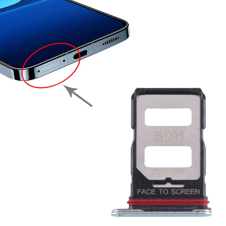 For Xiaomi Redmi  K60 Ultra SIM Card Tray + SIM Card Tray (Green) - Image 4