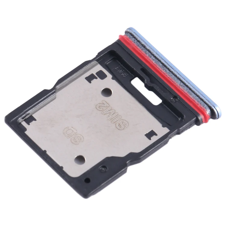 For Xiaomi Redmi Note 11T Pro+ SIM Card Tray + SIM Card Tray / Micro SD Card Tray (Blue) - Image 3