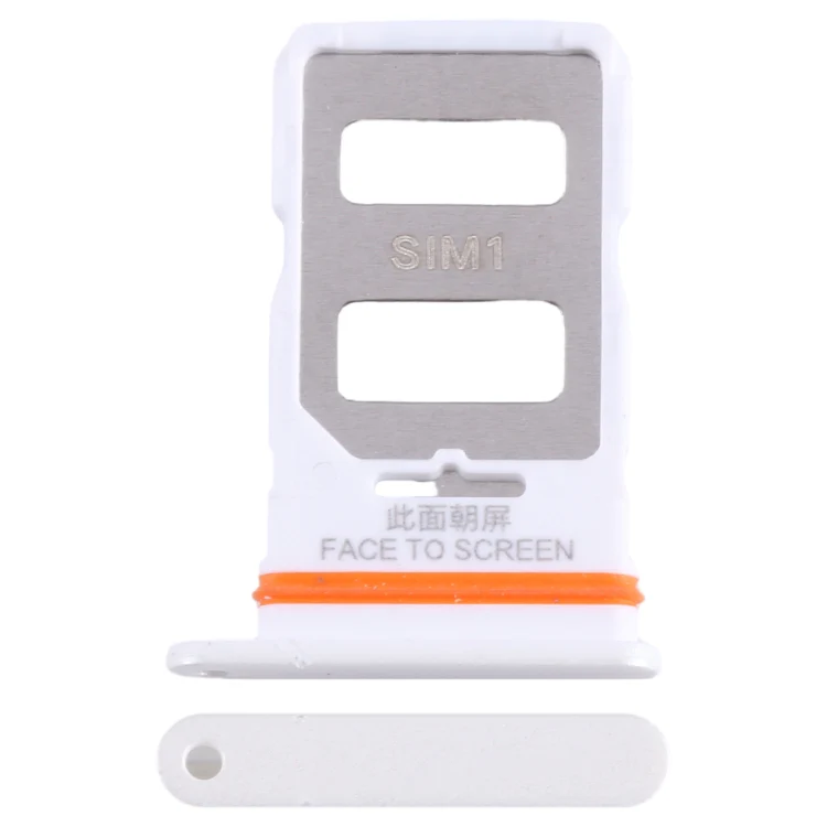 For Xiaomi Redmi Note 12 Pro 5G SIM Card Tray + SIM Card Tray (White)