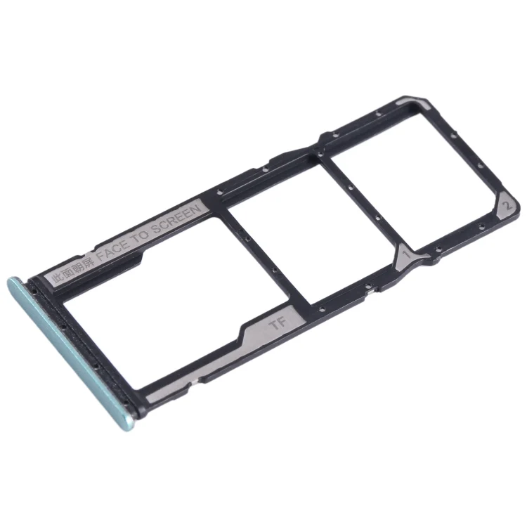 For Xiaomi Redmi Note 12s SIM Card Tray + SIM Card Tray + Micro SD Card Tray (Green) - Image 2