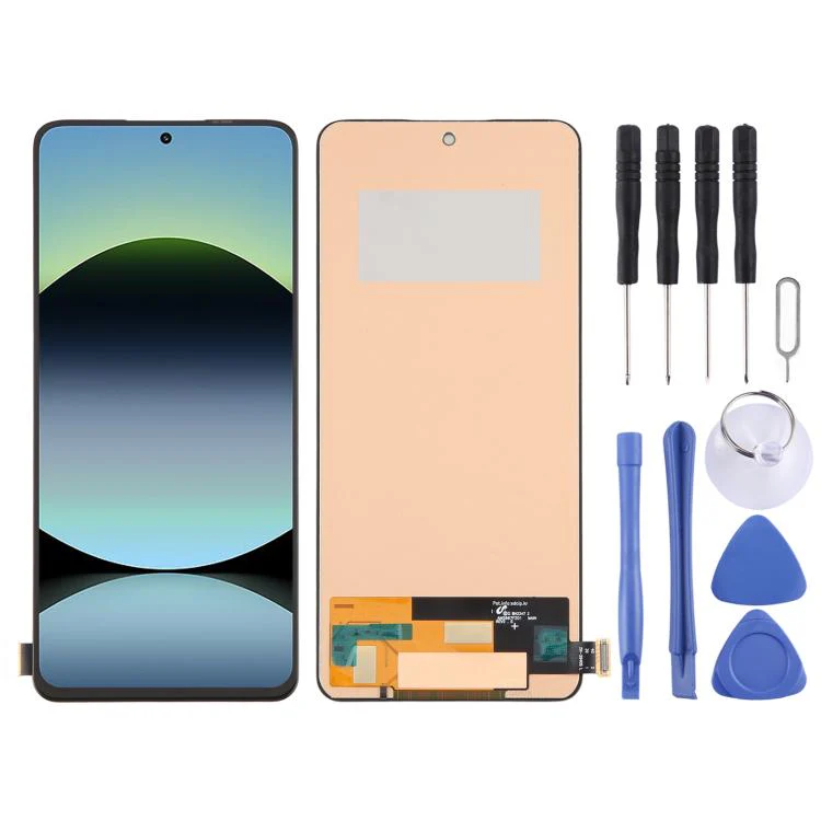 For Xiaomi Redmi Note 14 5G TFT LCD Screen with Digitizer Full Assembly, Not Supporting Fingerprint Identification
