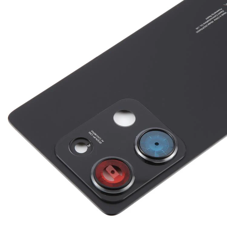 For Xiaomi Redmi Note 14S Original Battery Back Cover with Camera Lens Frame(Black) - Image 5