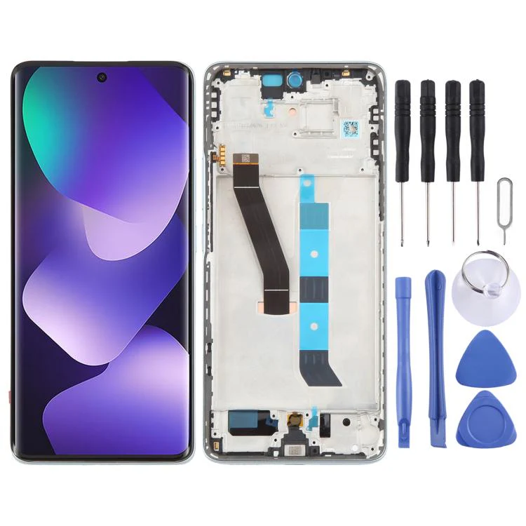 For Xiaomi Redmi Note 15 5G Original LCD Screen Digitizer Full Assembly with Frame (Blue)