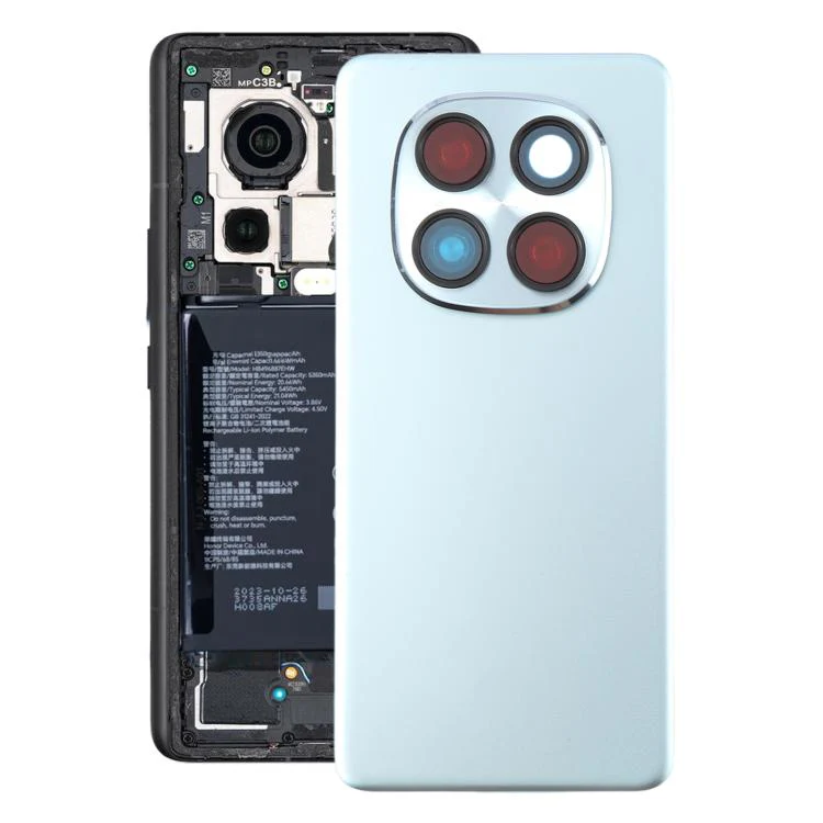 For Xiaomi Redmi Note 15 Pro 4G Original Battery Back Cover with Camera Lens Frame(Blue)