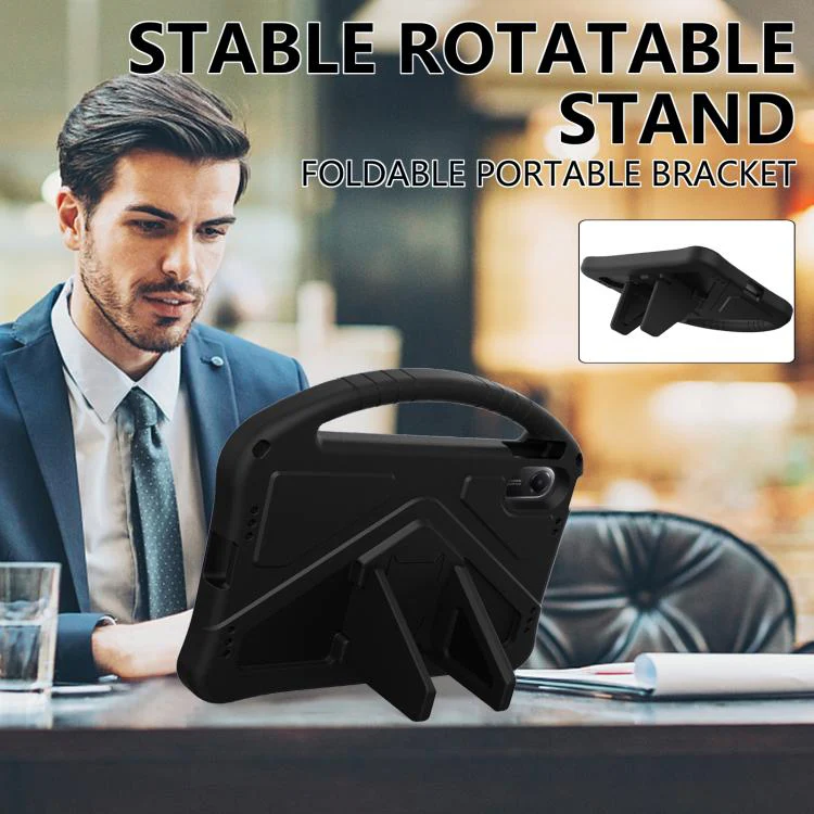 For Xiaomi Redmi Pad 2 11 2025 EVA Shockproof Tablet Case with Holder(Black) - Image 3