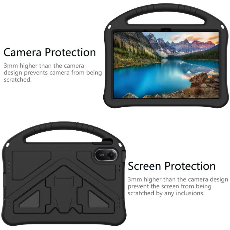 For Xiaomi Redmi Pad 2 11 2025 EVA Shockproof Tablet Case with Holder(Black) - Image 5