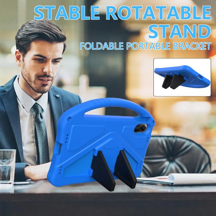For Xiaomi Redmi Pad 2 11 2025 EVA Shockproof Tablet Case with Holder(Blue) - Image 3