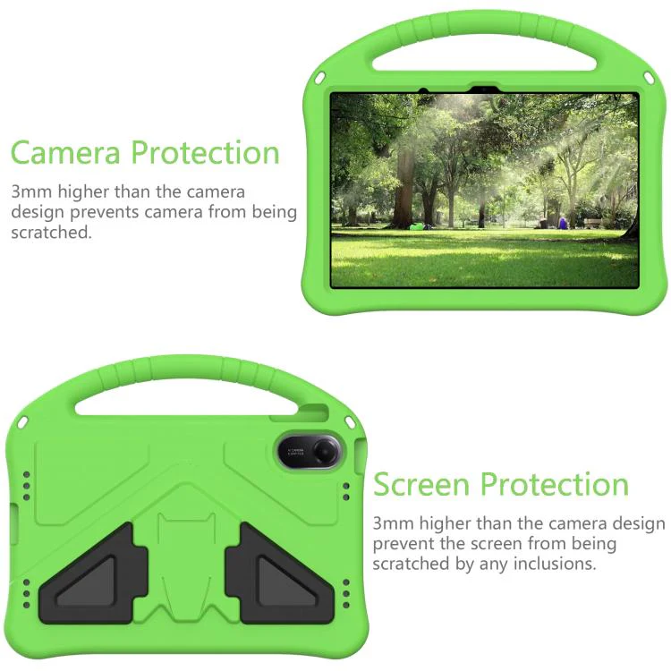 For Xiaomi Redmi Pad 2 11 2025 EVA Shockproof Tablet Case with Holder(Green) - Image 5