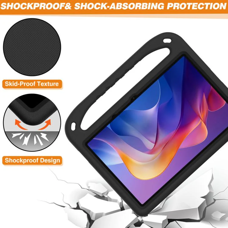 For Xiaomi Redmi Pad 2 11 2025 Handle EVA Shockproof Tablet Case with Holder(Black) - Image 6