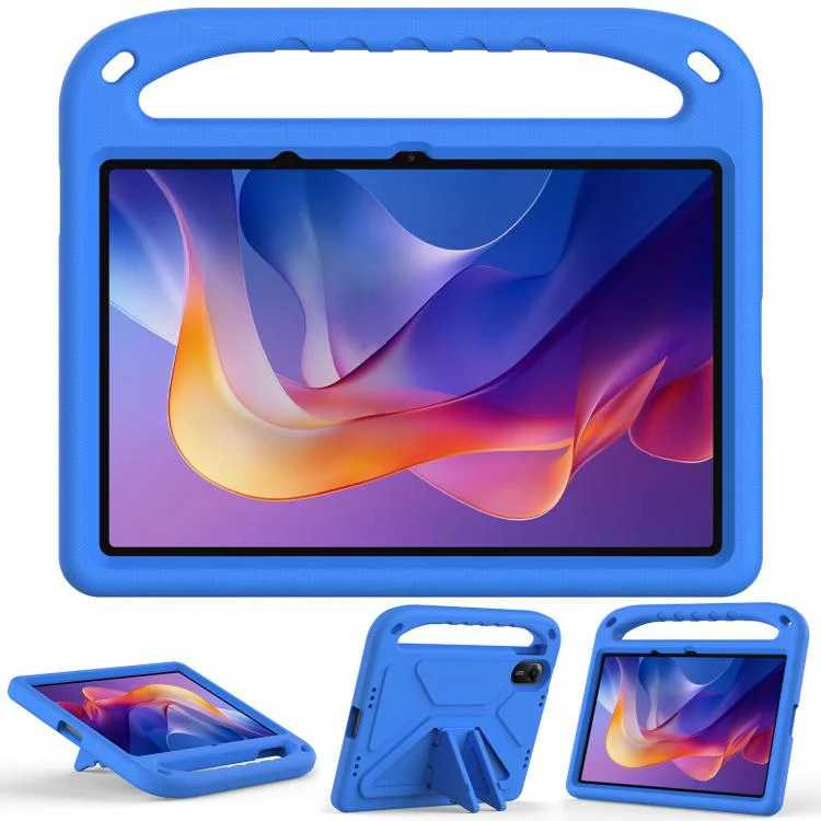For Xiaomi Redmi Pad 2 11 2025 Handle EVA Shockproof Tablet Case with Holder(Blue) - Image 3