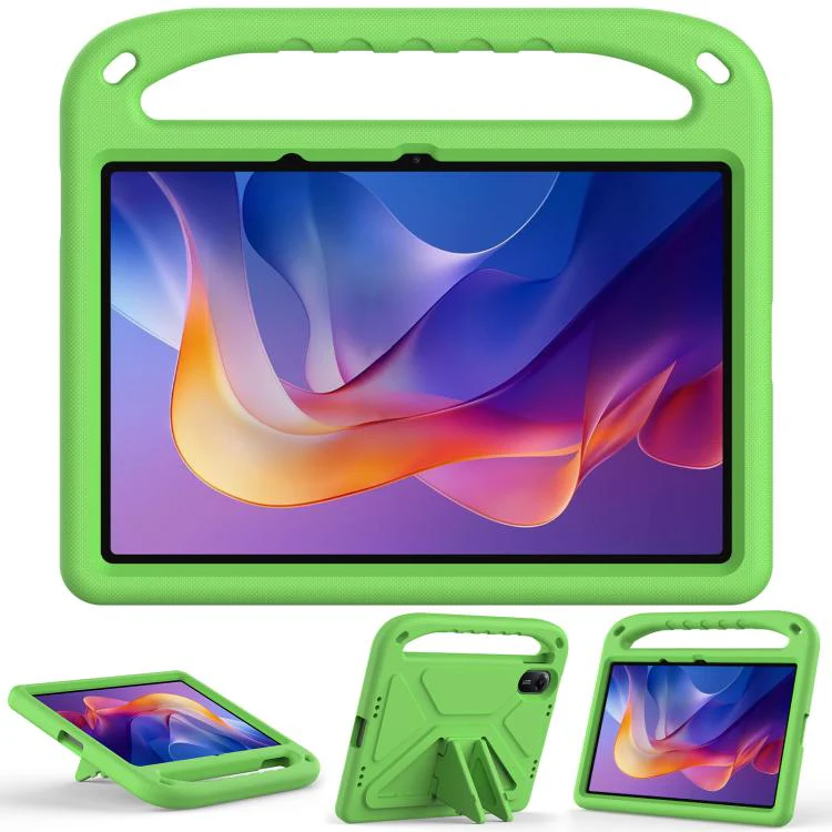 For Xiaomi Redmi Pad 2 11 2025 Handle EVA Shockproof Tablet Case with Holder(Green) - Image 3