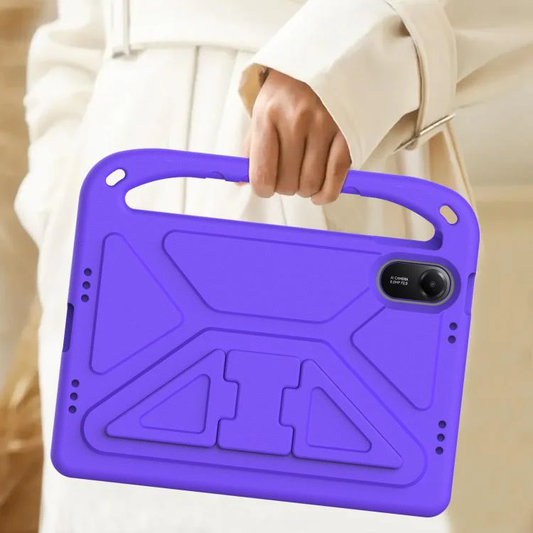 For Xiaomi Redmi Pad 2 11 2025 Handle EVA Shockproof Tablet Case with Holder(Purple) - Image 7