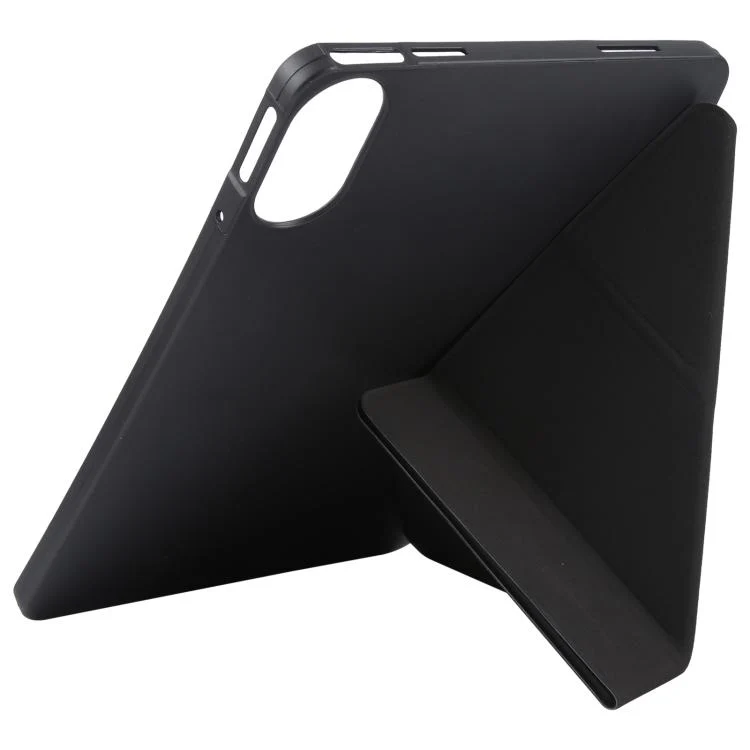 For Xiaomi Redmi Pad 2 Deformation Silicone Leather Tablet Case(Black) - Image 5
