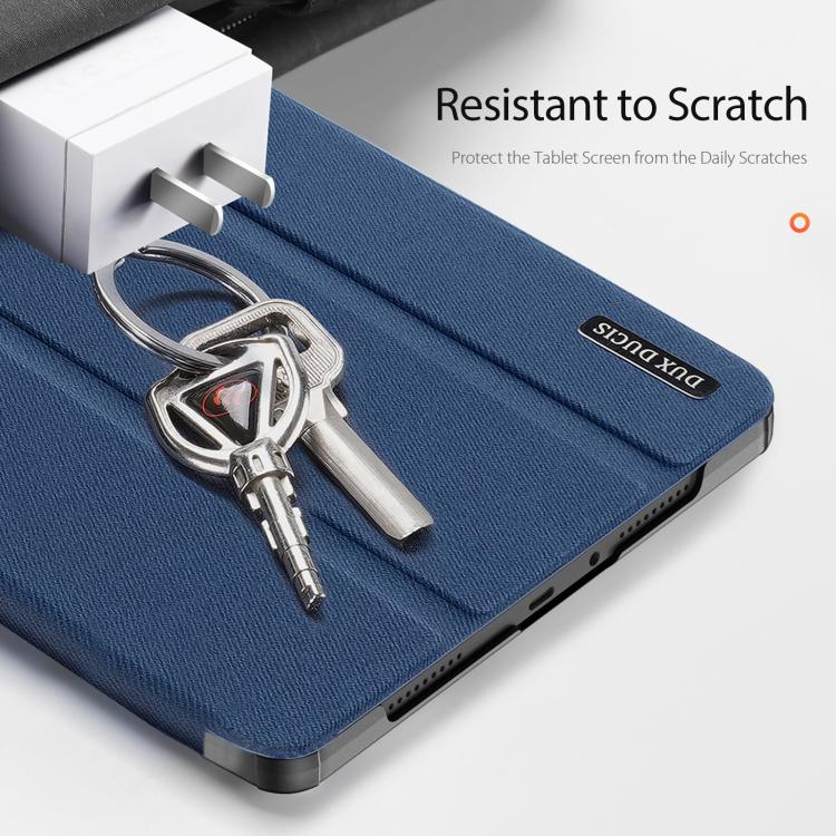 For Xiaomi Redmi Pad 2 DUX DUCIS Domo Series Magnetic Flip Leather Tablet Case(Blue) - Image 4