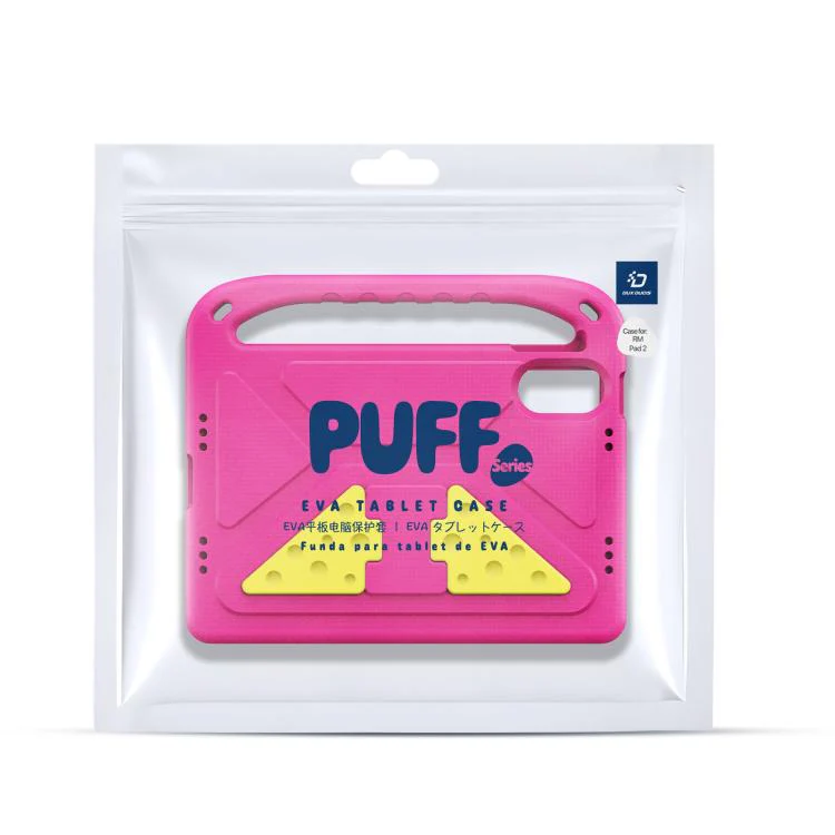 For Xiaomi Redmi Pad 2 DUX DUCIS PUFF Series EVA Portable Holder Tablet Case(Pink) - Image 8