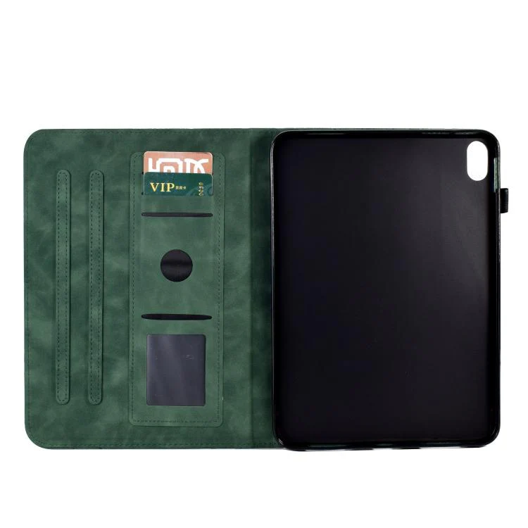 For Xiaomi Redmi Pad 2 Fortune Tree Embossed Leather Smart Tablet Case(Green) - Image 4