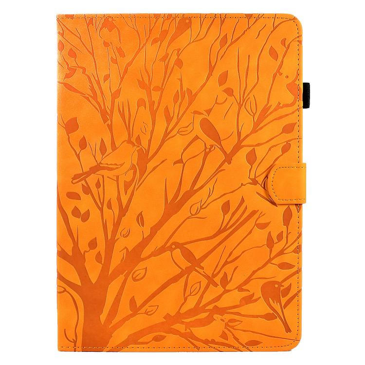 For Xiaomi Redmi Pad 2 Fortune Tree Embossed Leather Smart Tablet Case(Khaki) - Image 2