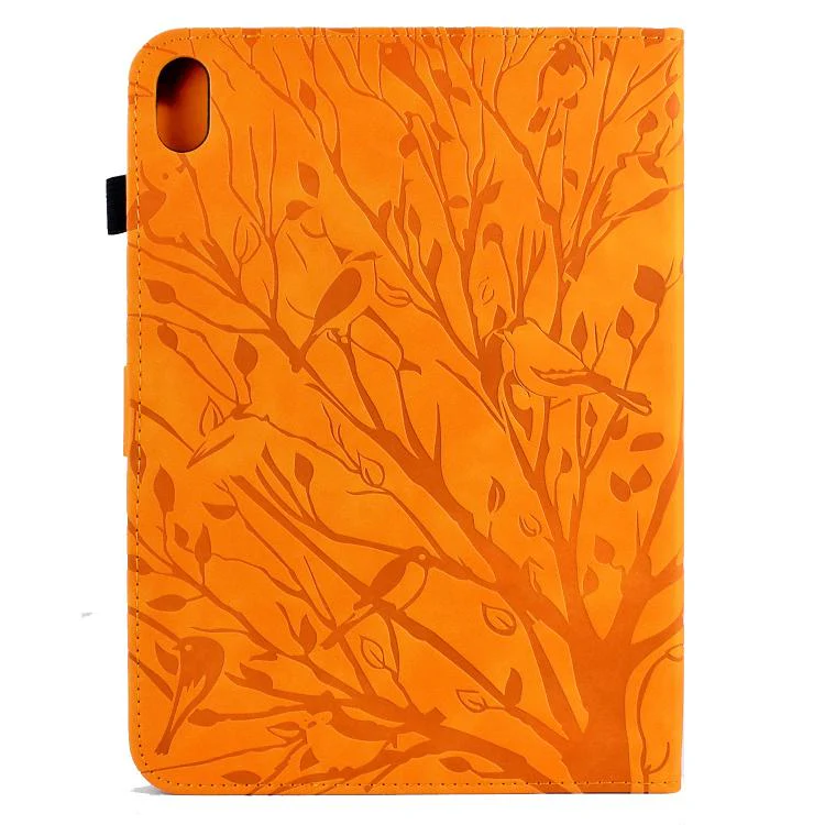 For Xiaomi Redmi Pad 2 Fortune Tree Embossed Leather Smart Tablet Case(Khaki) - Image 3