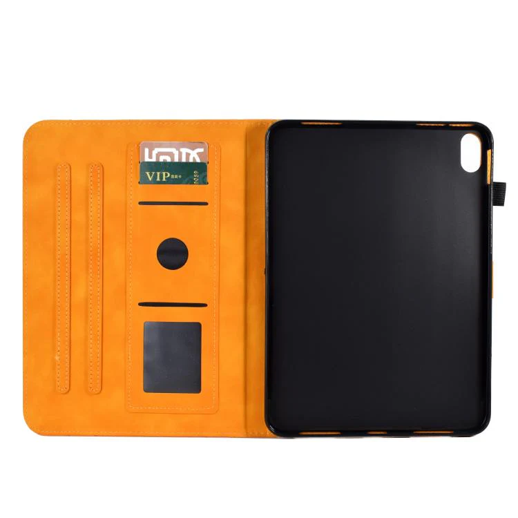For Xiaomi Redmi Pad 2 Fortune Tree Embossed Leather Smart Tablet Case(Khaki) - Image 4