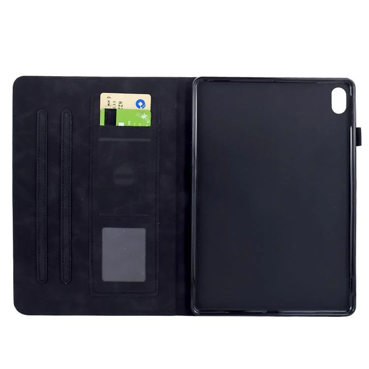 For Xiaomi Redmi Pad 2 Mandala Embossed Smart Leather Tablet Case(Black) - Image 4