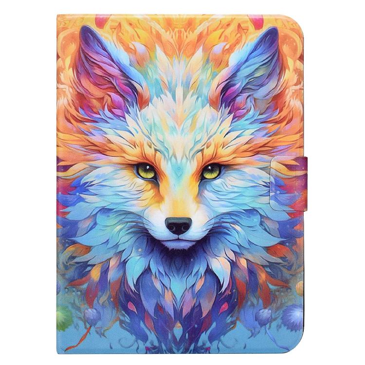 For Xiaomi Redmi Pad 2 Pro Voltage Sewing Thread Painted Vegan Leather Smart Tablet Case(Spirit Fox) - Image 2