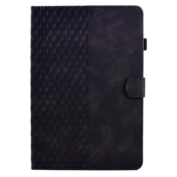 For Xiaomi Redmi Pad 2 Rhombus Embossed Leather Smart Tablet Case(Black) - Image 2