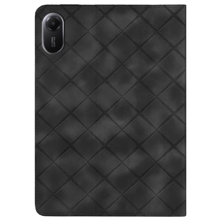 For Xiaomi Redmi Pad 2 Rhombus Embossing Leather Tablet Case(Black) - Image 3