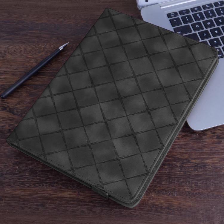 For Xiaomi Redmi Pad 2 Rhombus Embossing Leather Tablet Case(Black) - Image 9