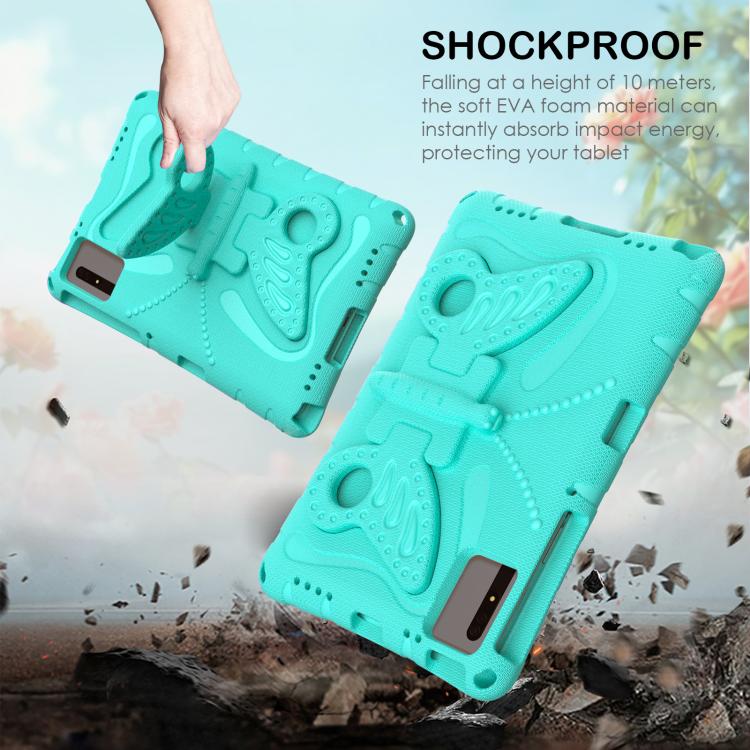 For Xiaomi Redmi Pad 2 /SE 11 2025 Butterfly Bracket EVA Shockproof Tablet Case(Mint Green) - Image 3