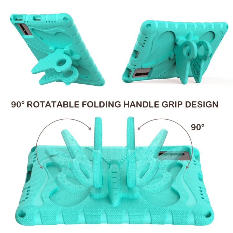 For Xiaomi Redmi Pad 2 /SE 11 2025 Butterfly Bracket EVA Shockproof Tablet Case(Mint Green) - Image 4