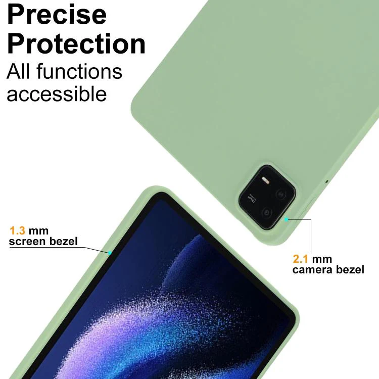 For Xiaomi Redmi Pad 2 SE 9.7 2026 Oil Spray Skin-friendly TPU Tablet Case(Matcha Green) - Image 8