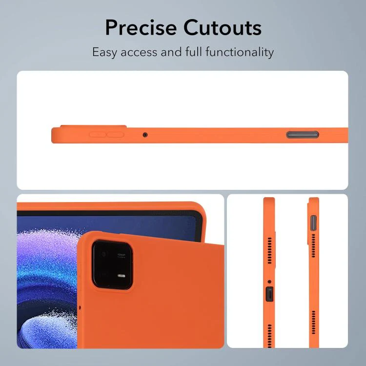 For Xiaomi Redmi Pad 2 SE 9.7 2026 Oil Spray Skin-friendly TPU Tablet Case(Orange) - Image 5