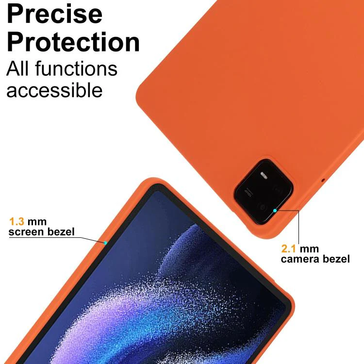 For Xiaomi Redmi Pad 2 SE 9.7 2026 Oil Spray Skin-friendly TPU Tablet Case(Orange) - Image 8