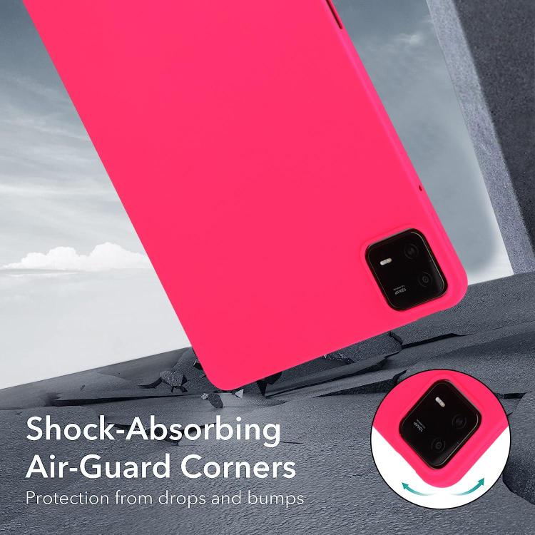 For Xiaomi Redmi Pad 2 SE 9.7 2026 Oil Spray Skin-friendly TPU Tablet Case(Rose Red) - Image 4