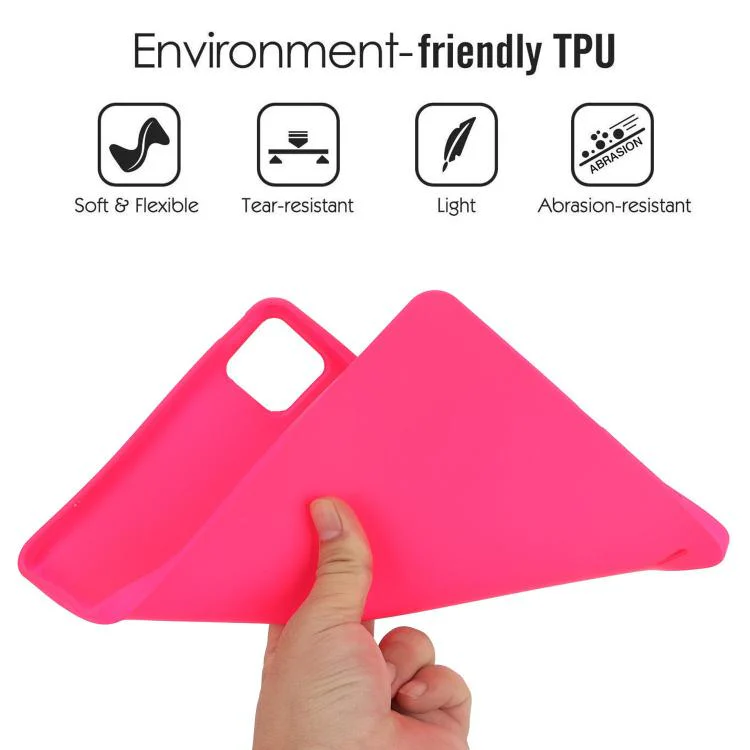 For Xiaomi Redmi Pad 2 SE 9.7 2026 Oil Spray Skin-friendly TPU Tablet Case(Rose Red) - Image 6